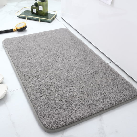 Polyester Living Room Carpet 23.6x15.7in - Soft Floor Mat for Bedroom Home Balcony - Thick Area Rug for Entryway Kitchen - Non-Slip Decorative Indoor Carpet - Machine Washable Small Rug