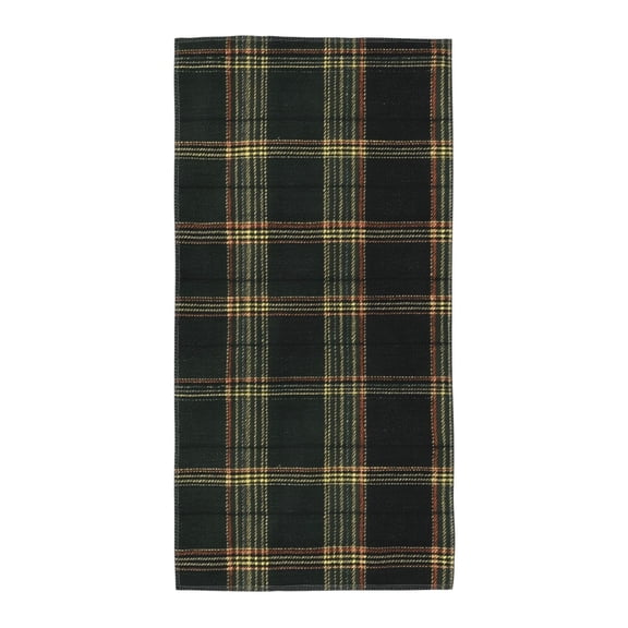 Polyester Long Towel Multi-Size Water Absorption Good Bright Fluffy Soft For Bathroom Swimming Pool Beach Outdoor Travel Springgreen Buffalo Plaid Check Tartan Scotland_99154_3