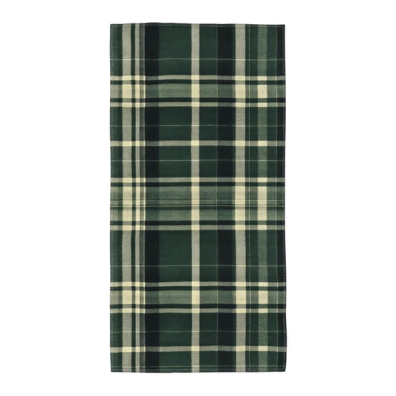 Polyester Long Towel Multi-Size Water Absorption Good Bright Fluffy Soft For Bathroom Swimming Pool Beach Outdoor Travel Springgreen Buffalo Plaid Check Tartan Scotland_99154_4