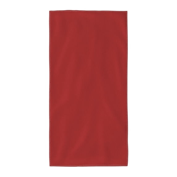 Polyester Long Towel Multi-Size Water Absorption Good Bright Fluffy Soft For Bathroom Swimming Pool Beach Outdoor Travel Red Brown