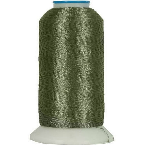 Polyester Machine Embroidery Thread by Threadart - No. 330 - Pewter - 1000M - 220 Colors