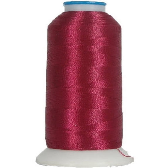 Polyester Machine Embroidery Thread by Threadart - No. 396 - Burgundy - 1000M - 220 Colors