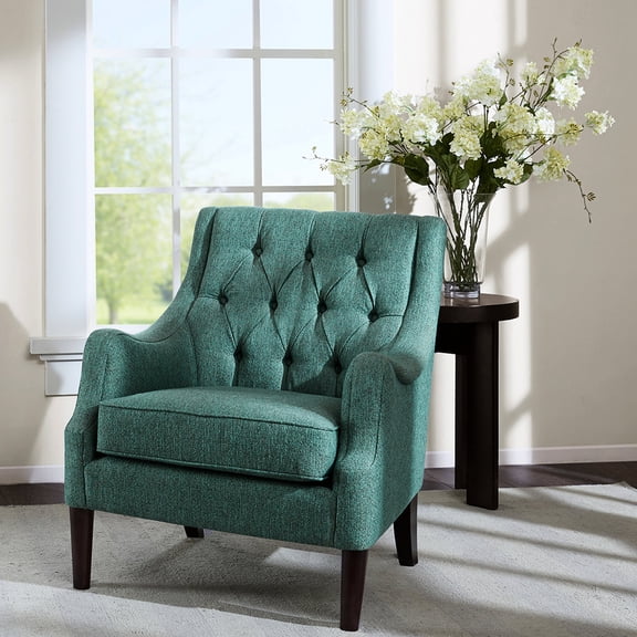Polyester Material - Button Tufted Design - Family Room - Comfy and Stylish Seating