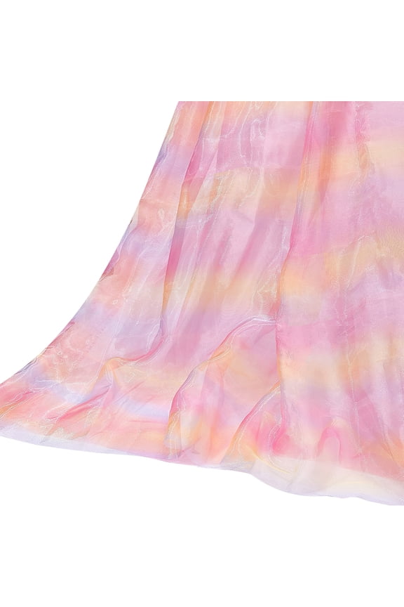 Polyester Mesh Fabric for Garment Accessories Pink 2860x1415x0.2mm