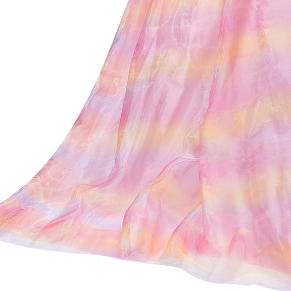 Polyester Mesh Fabric for Garment Accessories Pink 2860x1415x0.2mm