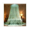 thumbnail image 1 of Polyester Mesh Hung Dome Mosquito Net Bed Canopy Princess Decor, 1 of 6