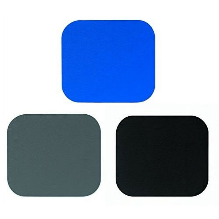 Polyester Mouse Pad, 9 x 8, Black Polyester Mouse Pad, 9 x 8, Black