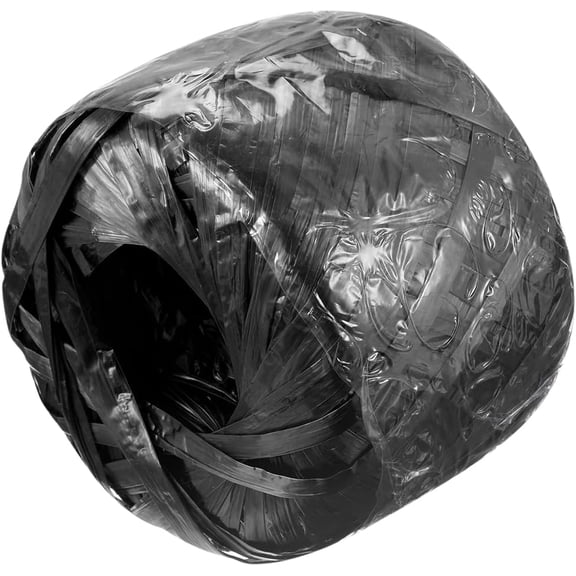 Polyester Nylon Plastic Rope Twine for Packing Gardening Craft, Black