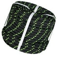 thumbnail image 1 of Polyester Nylon Pulling Rope, 1/2" 100 FT High Force Polyester Load 5400LBS Sailing Rope Abrasion Resistant UV Resist for Camping Swings Arborist Rigging Multipurpose Black, 1 of 7