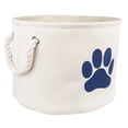 thumbnail image 1 of Bone Dry Polyester Pet Bin Paw Off White Round Small, 1 of 4