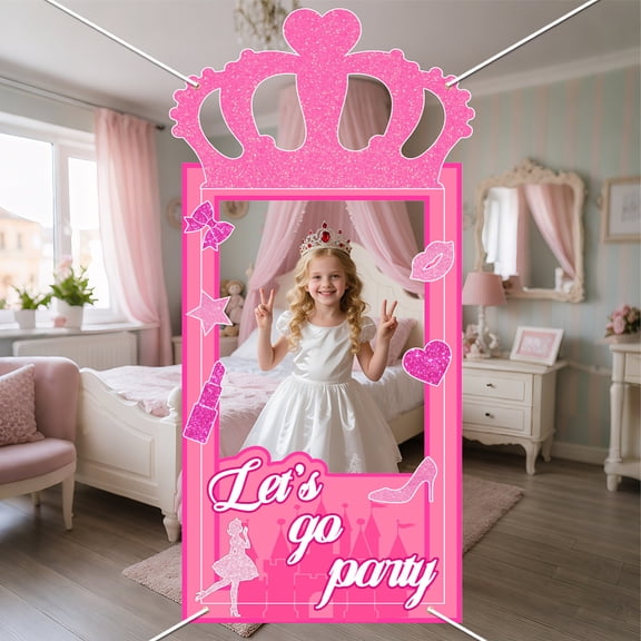 Polyester Photo Backdrop for Party Decoration with 6M Cord 1800x900mm 2pcs/set