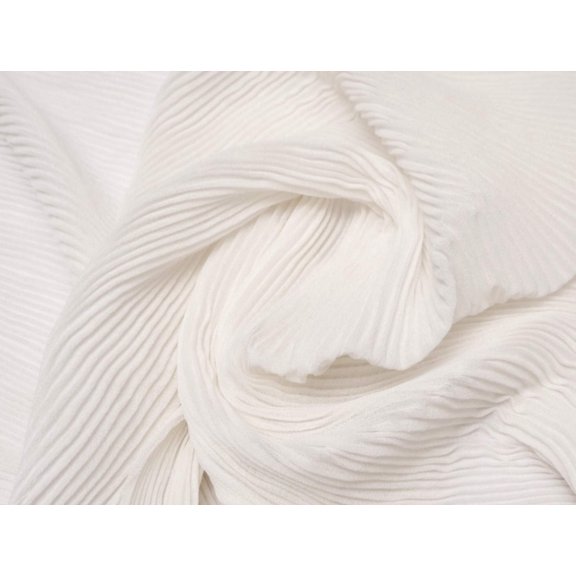 Polyester Pleated Georgette Fabric ~ 44quot; wide.