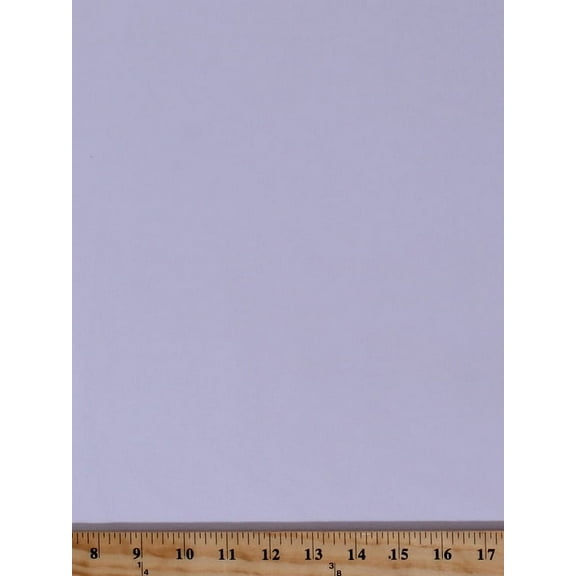 Polyester Ponte' Double Knit Easy Care White Stretch Fabric By the Yard (7500R-9L)