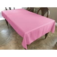 thumbnail image 1 of Polyester Poplin Gaberdine Durable Tablecloth Solid Pink, 1 of 1