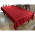 thumbnail image 1 of Polyester Poplin Gaberdine Durable Tablecloth Solid Red, 1 of 1