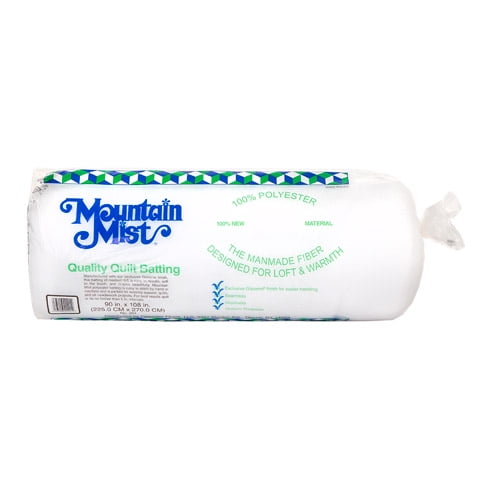 Polyester Quilt Batting, Queen Size 90" x 108"