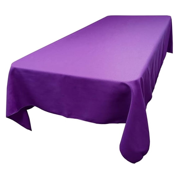 Polyester Rectangle Tablecloth, 60 Inch by 108 Inch, ()