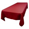 thumbnail image 1 of Polyester Rectangle Tablecloth, 60 Inch by 90 Inch, ( Red), 1 of 2
