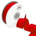 thumbnail image 1 of Polyester Red Grosgrain Ribbon, 150' x 1.5" by Gwen Studios, 1 of 3