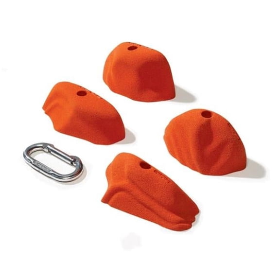 Polyester Resin Whisps Handholds - Orange - Medium