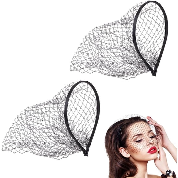 Polyester Rhinestone Claw Hair Hair Bands Hair Accessories for Women & Girls Black 250x200x4.5mm