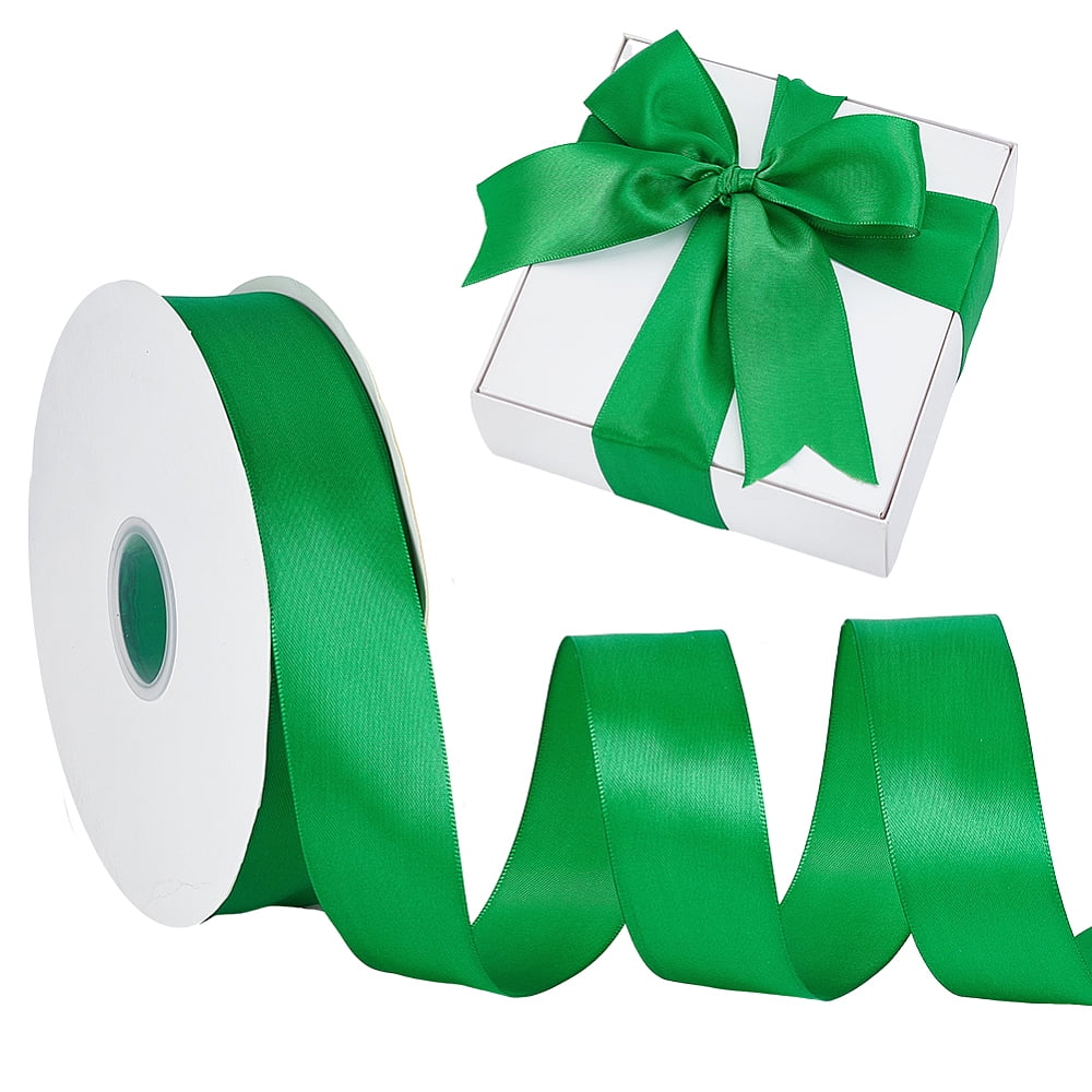 Polyester Ribbon Garment Accessories Gift Packaging Green 1-5/8 inch(40mm) diy