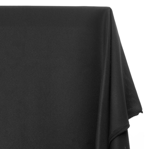 Ottertex Polyester Ripstop Fabric Water Repellent Heavy Duty Outdoor Lightweight By The Yard - Black (1 Yard)