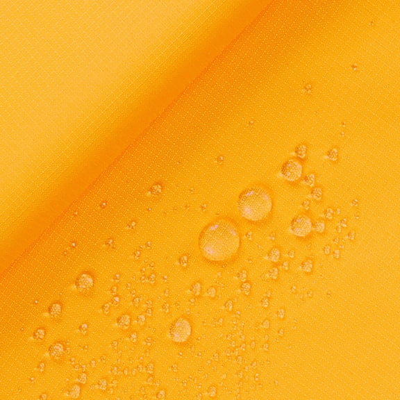 Ottertex® Waterproof Tear / Abrasion Resistant 200D (8.7oz) DWR & PU Coated PFSA Free Polyester Ripstop Fabric By The Yard (Sunflower, 1 Yard)