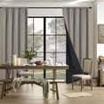 thumbnail image 1 of Polyester Rod-Pull Light-Blocking Curtains, Heat-Insulating and Soundproof Window Drapes, Living Room Bedroom Privacy Curtains, Thermal Protection and UV Blocking, 1 of 6