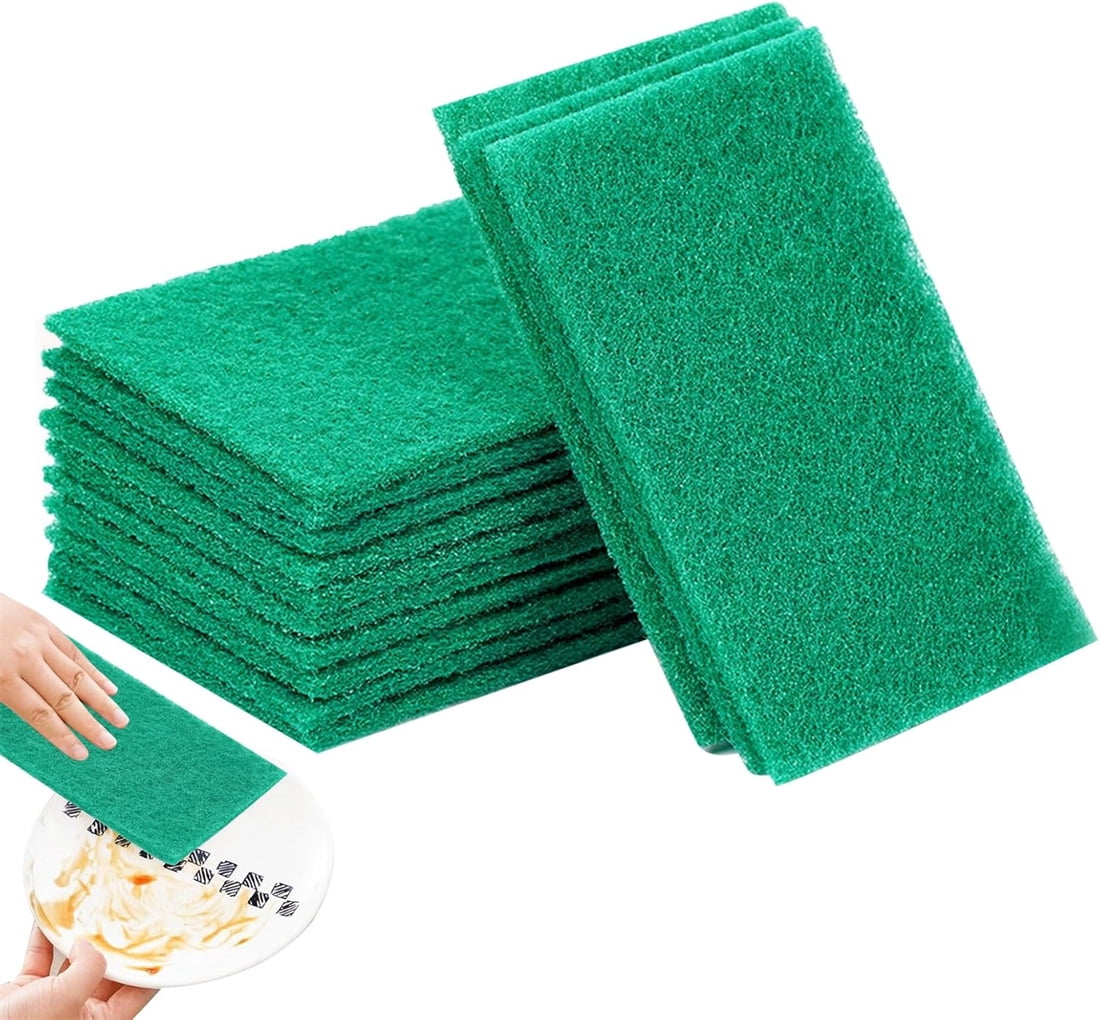 Polyester Scouring Pad, Scouring Pads for Heavy Duty Cleaning Scrubbing ...