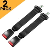 Hunlyman Polyester Seat Belt Extender 14Inch,Auto Seatbelt Extender 2PCS Comfortable and Convenient for Car Seat Universal