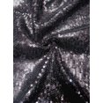 thumbnail image 1 of Polyester See Through Mesh with 3 mm Black Shiny Sequins, 1 of 2