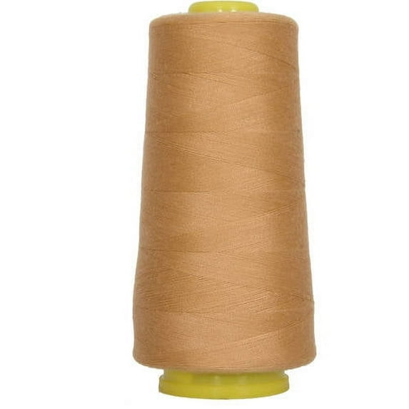 Polyester Serger Thread by Threadart - 2750 yds 40/2 - Light Tan - Over 50 Colors Available