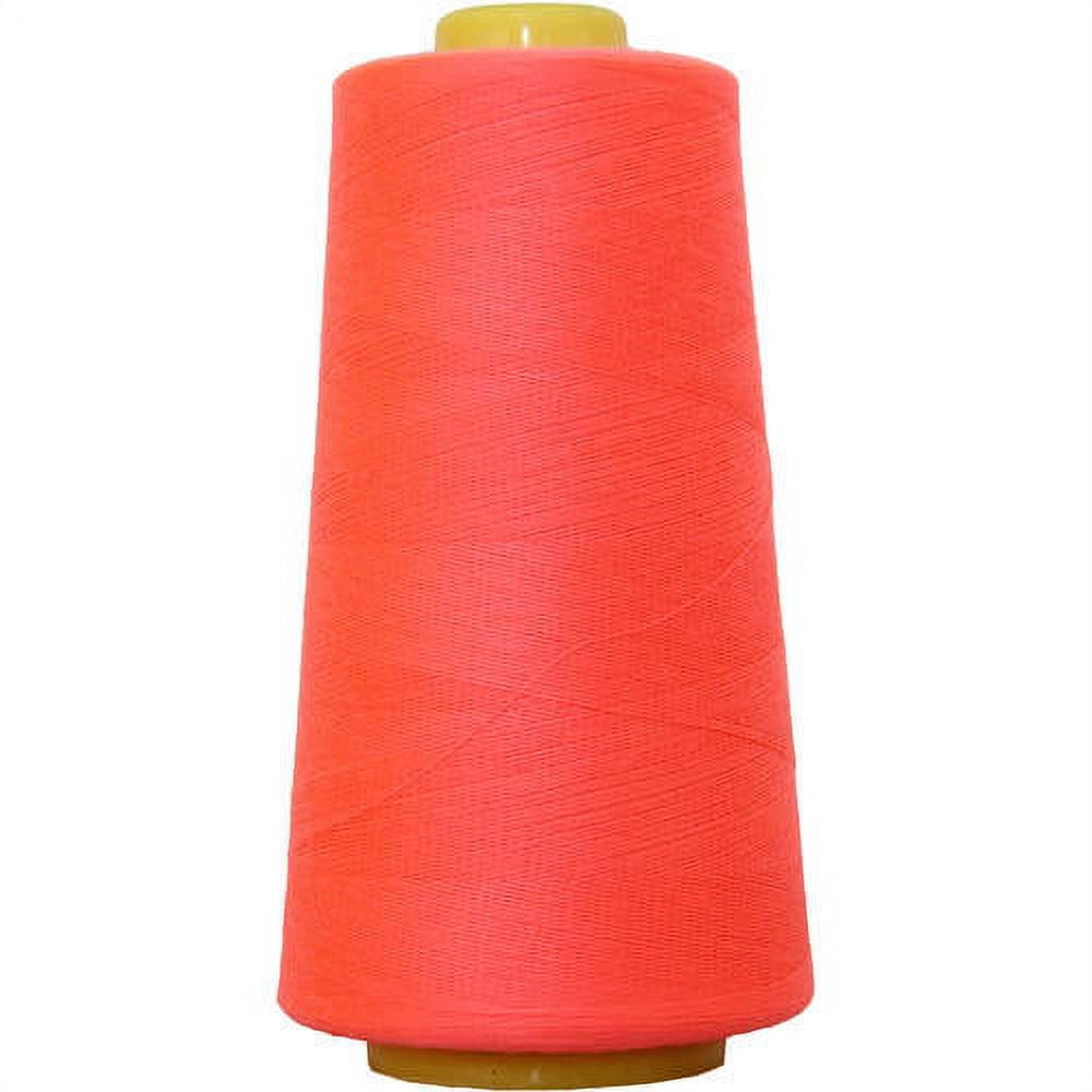 Neon Colors Polyester Serger Thread 6 Cone Set