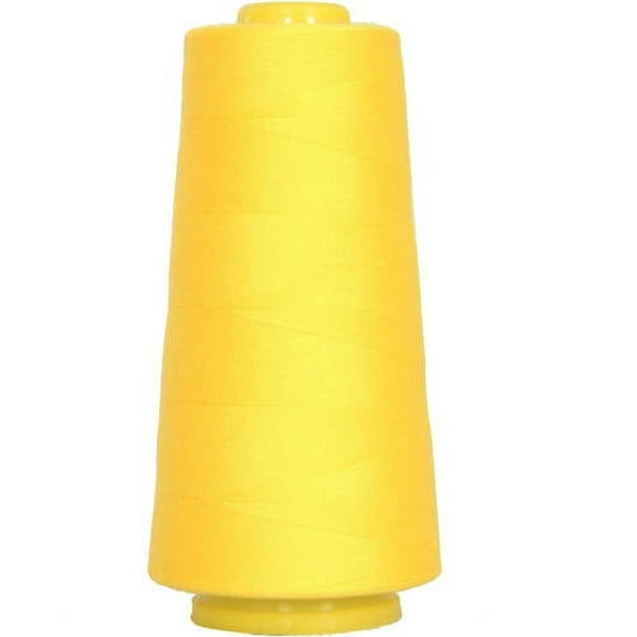 Polyester Serger Thread by Threadart - 2750 yds 40/2 - Yellow - Over 50 Colors Available
