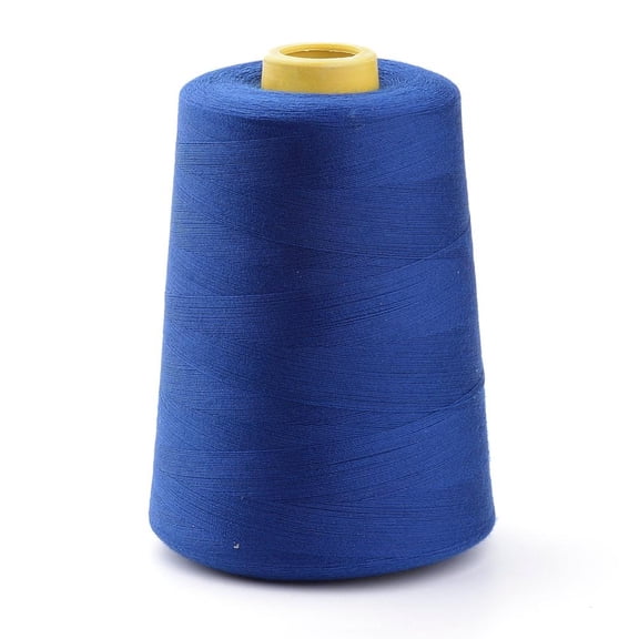 Polyester Sewing Thread Cords For Cloth or DIY Craft Medium Blue 0.1mm 7000yards/roll