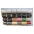 thumbnail image 1 of Polyester Sewing Thread Set - 24 Spools 200 Yards Each, 1 of 1