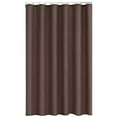 thumbnail image 1 of Polyester Shower Curtain Mildew Resistant Thickened Fabric, Coffee Brown, 39x71 Inches, 1 of 3