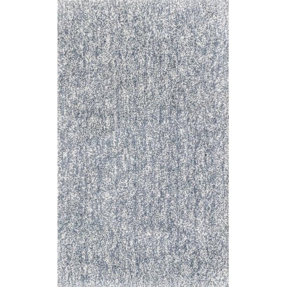 Polyester Slate Heather Area Rug - 5 x 7 ft. - Slate Heather