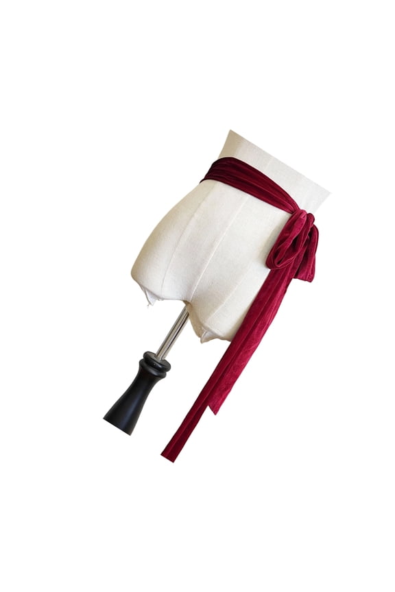 Polyester Stretch Belt Extra Long Narrow Design Comfortable Dress Belt For Daily Wear