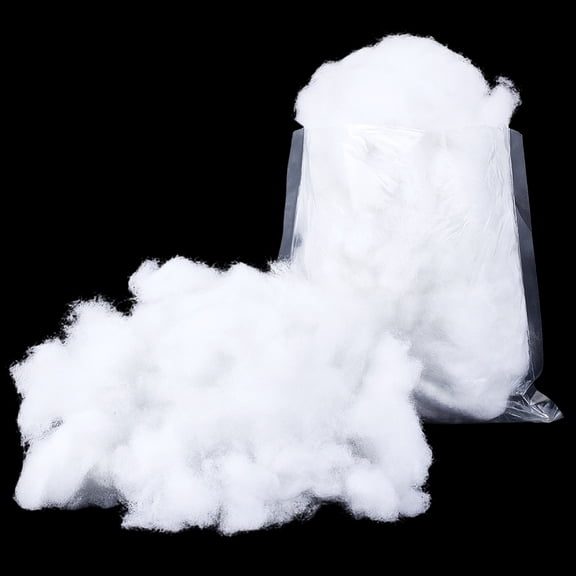 Polyester Stuffing Fiber Filling Material for Toys Pillows Insert White 270x250x12mm