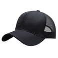 thumbnail image 1 of Polyester Sun Hat | Fngz Retro Sun Hat | Classics Retro Style Trucker Cap Trucker Cap with Adjustable Snapback Unisex Men Women Breathable Baseball Cap Hat, 1 of 8