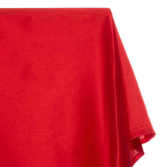 Polyester Taffeta Lining Fabric 100% Polyester 54" Wide for Table Covers, Gowns, Garments, Curtains, Drapery and Dresses Sold by The Yard - Red