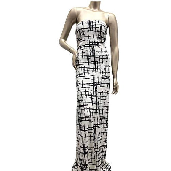 Polyester Textured Fukuro 2 ways Stretch Medium Weight Abstract Design