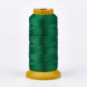 Polyester Thread for Custom Woven Jewelry Making Green 1mm about 230m/roll