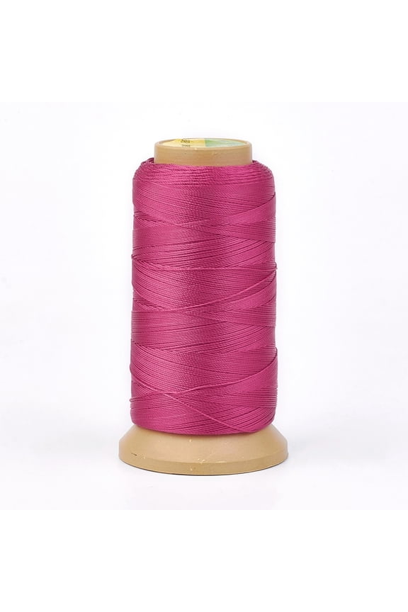 Polyester Thread for Woven Jewelry Making Camellia 0.7mm about 310m/roll