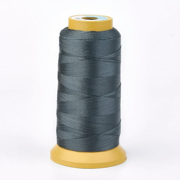 Polyester Thread for Woven Jewelry Making Dark Slate Gray 1.2mm about 170m/roll