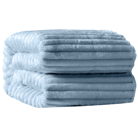 Polyester Throw Blankets 120x200cm Super Soft Cozy Blankets for Adults Washable Lightweight for Couch Sofa Bed Office Warm Plush All Season Use