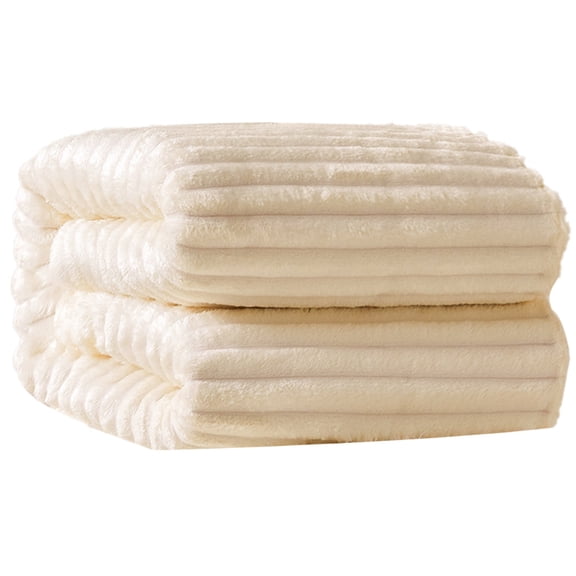 Polyester Throw Blankets 120x200cm Super Soft Cozy Blankets for Adults Washable Lightweight for Couch Sofa Bed Office Warm Plush All Season Use