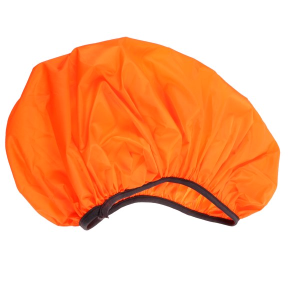 SILENRADAWN Orange Reusable Toilet Lid Cover Protector Made of Polyester for Bathroom Toilet Seat